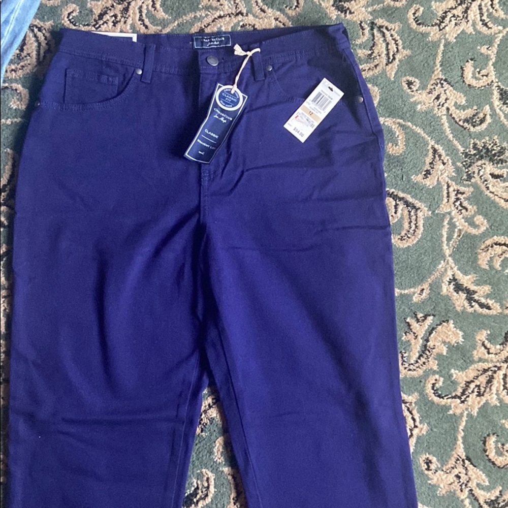 Straight leg jeans